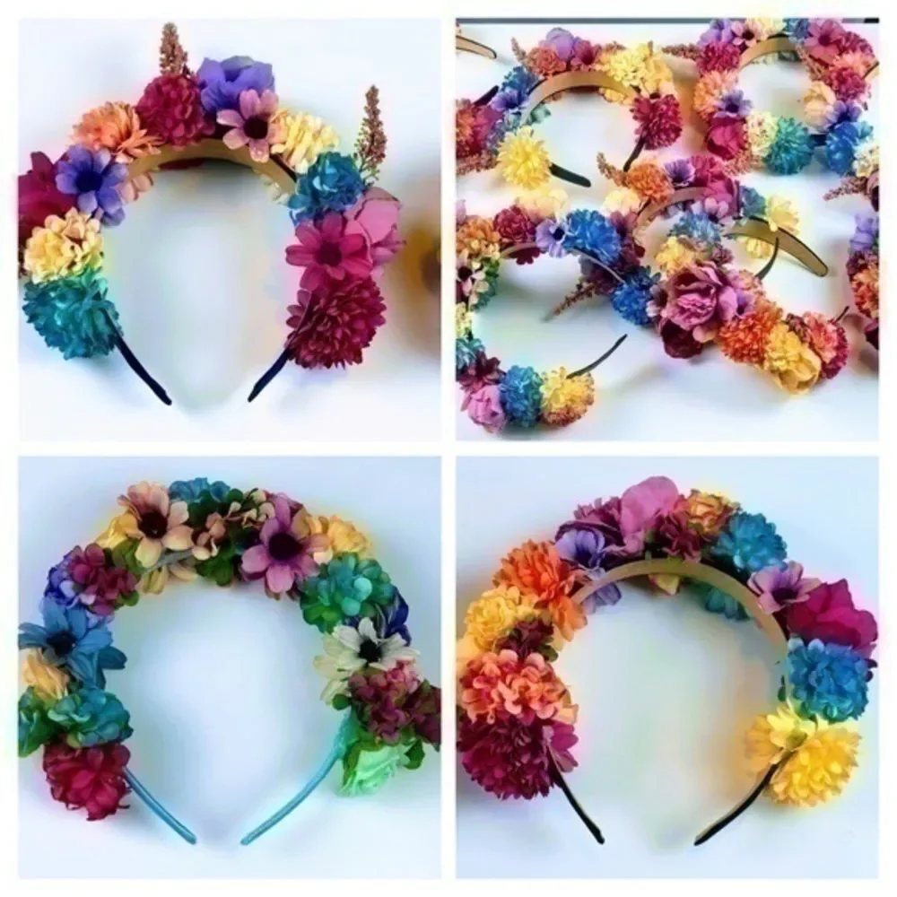 Handmade Spring/Festival/photoshoot Flower crowns